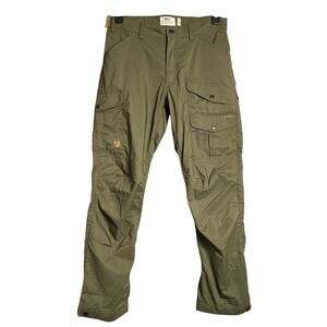 NEW Fjallraven Vidda Pro Lite G-1000 Trouser Olive Green EU 48 US 32 SHORT Pants